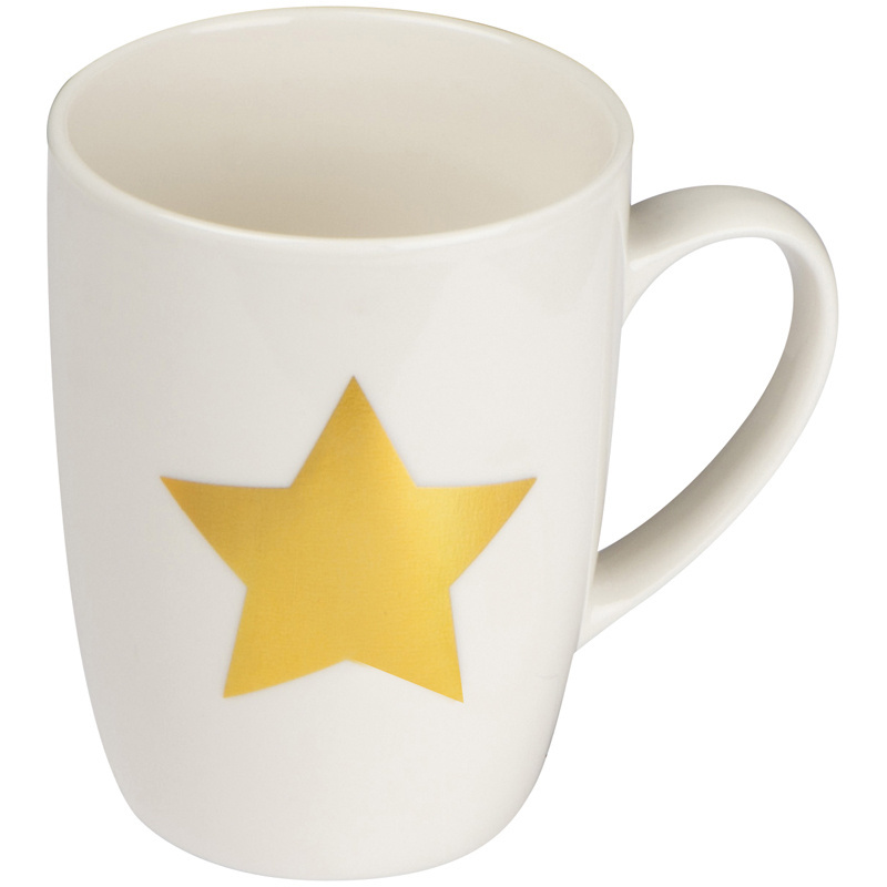 Logotrade business gift image of: Mug with star print 300 ml