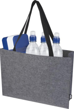 Logo trade promotional merchandise photo of: Felta GRS recycled felt gusset tote bag 20L