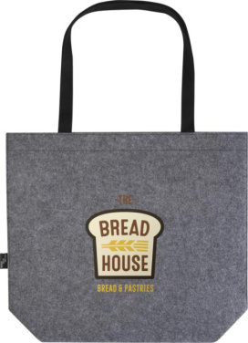Logotrade promotional products photo of: Felta GRS recycled felt gusset tote bag 20L