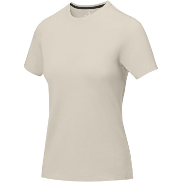 Logo trade promotional giveaway photo of: Nanaimo short sleeve women's t-shirt