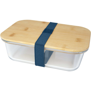 Logotrade corporate gift picture of: Roby glass lunch box with bamboo lid