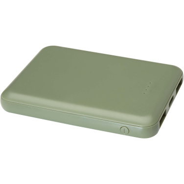Logo trade advertising products image of: Asama 5000 mAh Type-C recycled plastic power bank