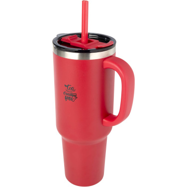 Logo trade promotional products picture of: Sydney 1200 ml copper vacuum insulated tumbler with straw