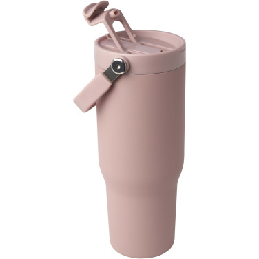 Logo trade promotional items picture of: Bronx 900 ml RCS recycled stainless steel copper vacuum insulated tumbler with dual function lid