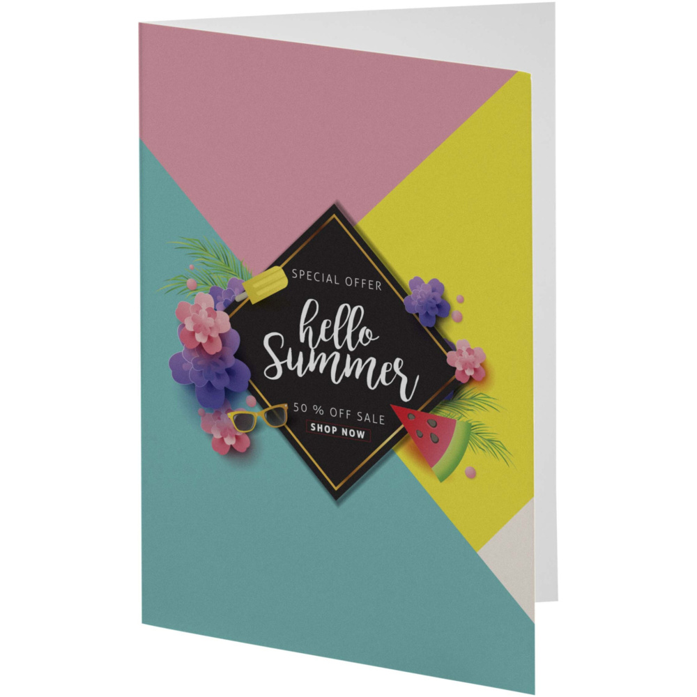 Logotrade corporate gifts photo of: Herald A6 greeting card