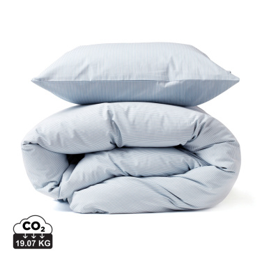 Logo trade promotional gift photo of: VINGA Montgomery premium cotton bed linen, 4 pcs set