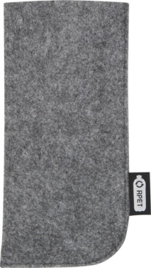 Logo trade promotional items image of: Felta GRS recycled pouch for glasses