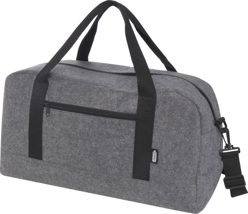 Logo trade promotional gifts picture of: Felta GRS recycled duffel bag 35L