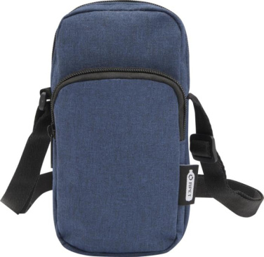 Logo trade advertising products picture of: Ross GRS recycled phone pouch