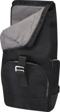 Logo trade promotional items picture of: Rhine 15” GRS recycled rolltop backpack 18L
