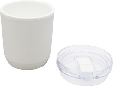 Logo trade promotional merchandise picture of: Hudson 180 ml recycled plastic double-wall tumbler