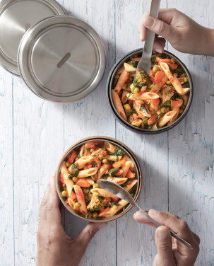 Logotrade advertising product image of: Black+Blum Glass Lunch Bowl 750ml