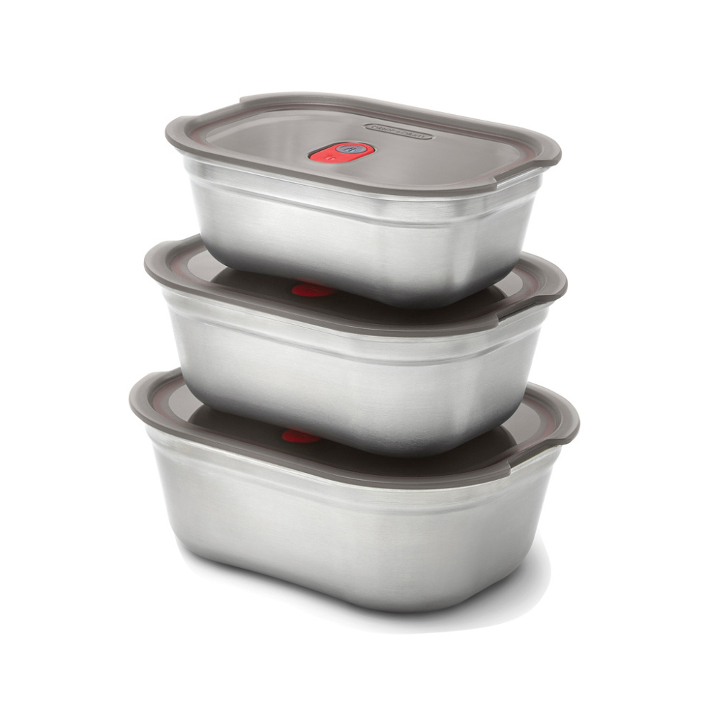 Logotrade promotional merchandise photo of: Black+Blum Mealprep Box 3pcs Set Small, Medium, Large