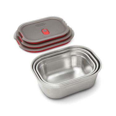 Logotrade promotional products photo of: Black+Blum Mealprep Box 3pcs Set Small, Medium, Large