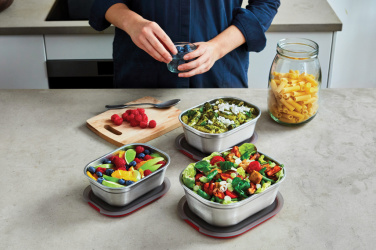 Logo trade promotional merchandise picture of: Black+Blum Mealprep Box 3pcs Set Small, Medium, Large