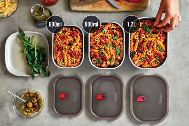 Logotrade promotional merchandise image of: Black+Blum Mealprep Box 3pcs Set Small, Medium, Large