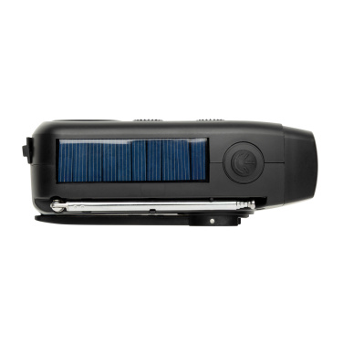Logotrade promotional product picture of: RescueWave RCS recycled plastic emergency radio