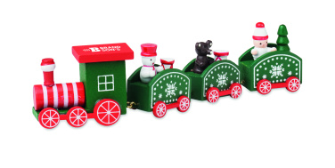 Logotrade promotional giveaways photo of: Wooden Christmas train