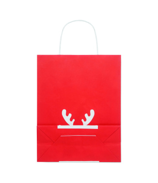 Logo trade promotional giveaways image of: Gift paper bag small