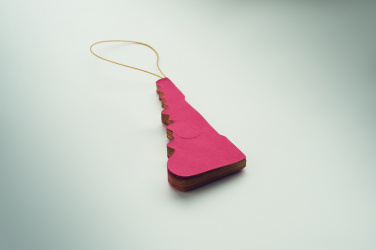 Logotrade promotional item picture of: Christmas paper tree hanger