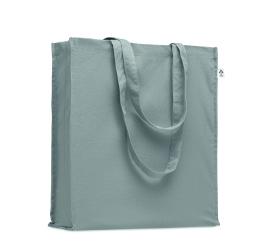 Logo trade promotional merchandise image of: Organic cotton shopping bag