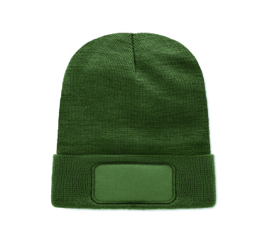 Logotrade promotional gift picture of: Unisex beanie RPET polyester