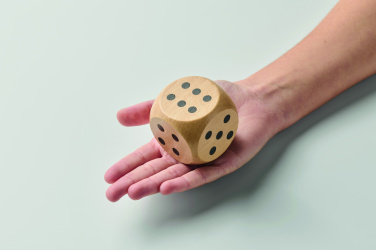 Logotrade advertising product image of: Schima wooden dice 5cm dia