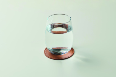 Logotrade promotional merchandise photo of: Round coaster in PU