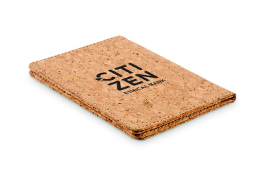 Logo trade promotional items picture of: Cork passport holder