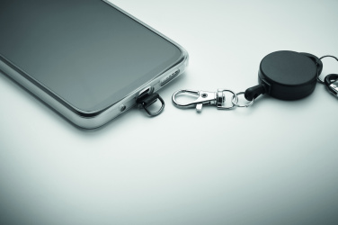 Logo trade promotional products picture of: Retractable phone holder