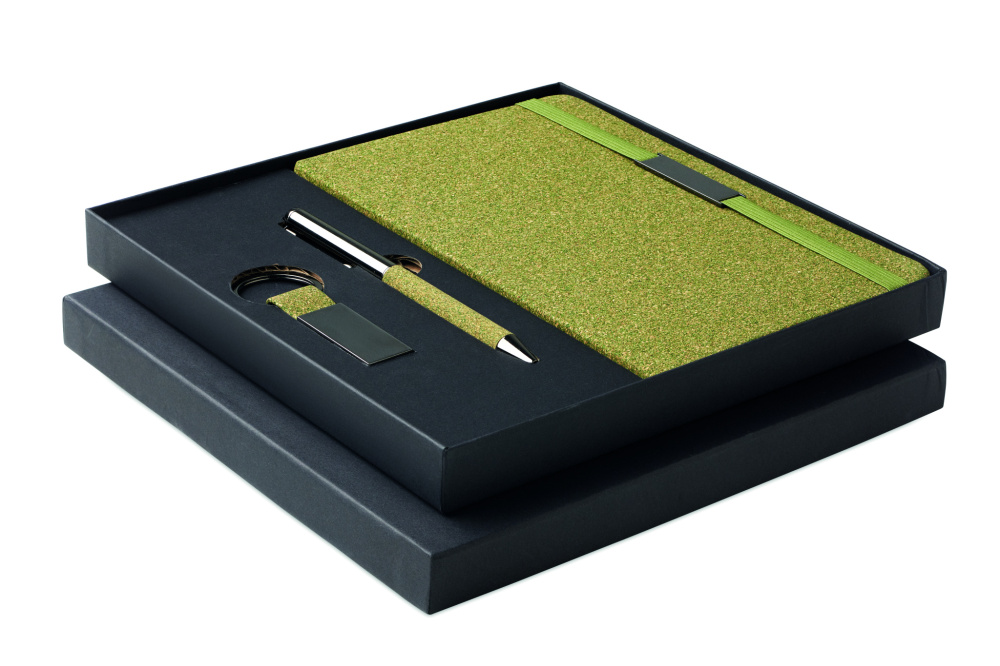 Logo trade promotional giveaways picture of: 3 piece gift set in box