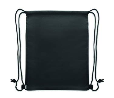 Logotrade promotional item image of: Drawstring bag in 600D RPET