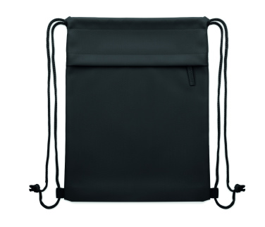 Logotrade advertising product picture of: Drawstring bag in 600D RPET