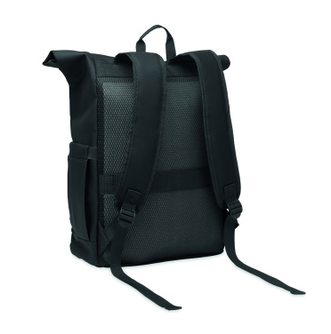 Logotrade corporate gifts photo of: Rolltop laptop rucksack 600D