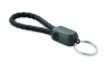 Logo trade corporate gifts image of: Key ring loop cable type-C