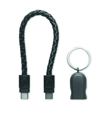 Logo trade advertising products image of: Key ring loop cable type-C
