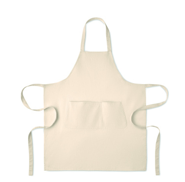 Logo trade promotional giveaways image of: Organic cotton apron 240 gr/m²