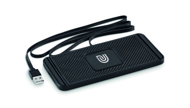 Logo trade promotional merchandise photo of: Pad car wireless charger 15W