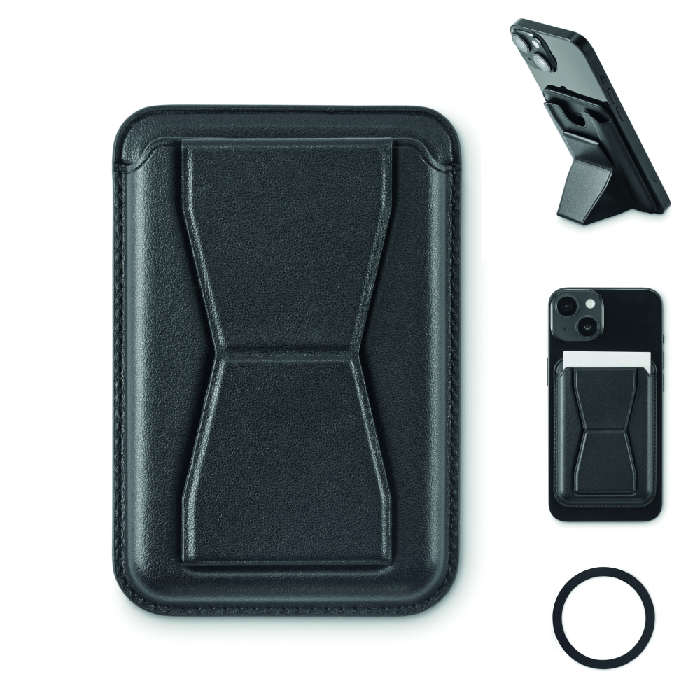 Logotrade promotional gift picture of: Magnetic PU cardholder