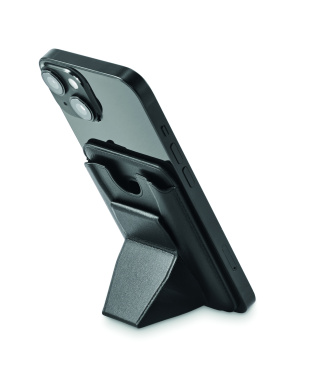 Logo trade promotional gifts image of: Magnetic PU cardholder