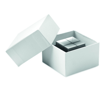 Logo trade promotional giveaways picture of: Glass cube award