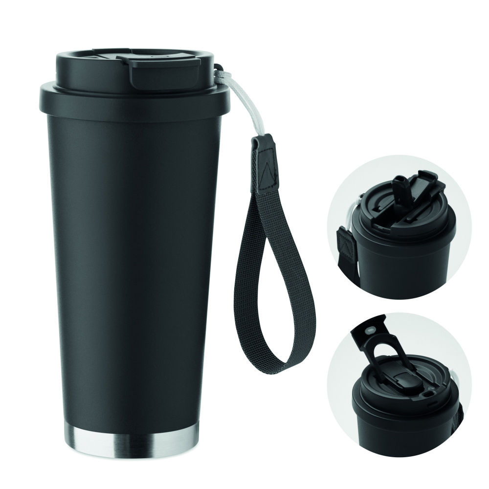 Logo trade promotional merchandise picture of: Double wall tumbler 500ml