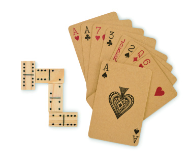 Logotrade promotional products photo of: Domino and cards set