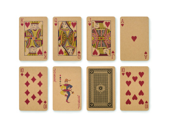 Logo trade promotional merchandise picture of: Domino and cards set
