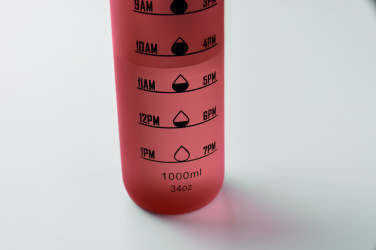 Logotrade promotional item image of: Sports water bottle RPET 1L