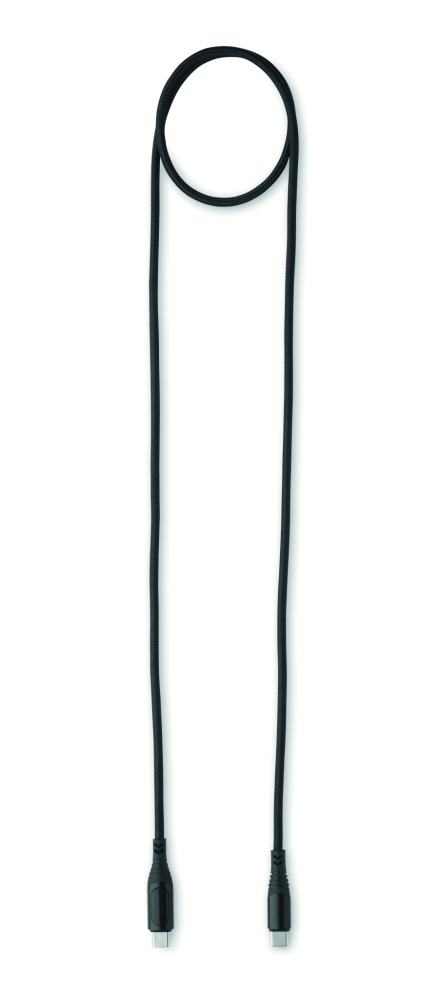 Logo trade promotional gifts image of: 100W charging cable type-C