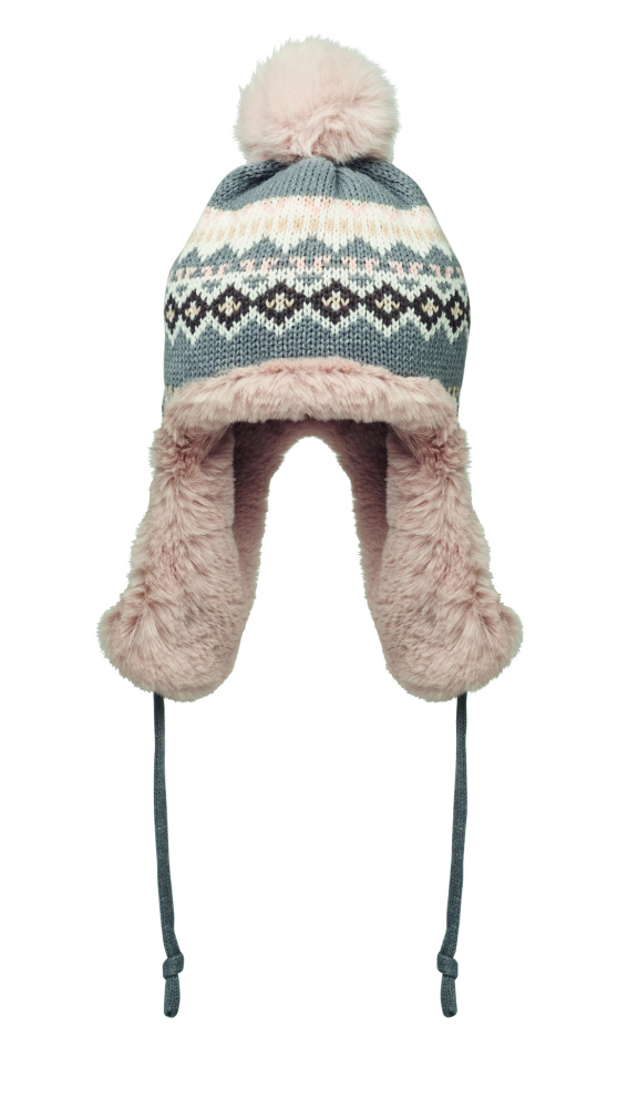 Logotrade promotional giveaway image of: Knitted beanie with ear flap