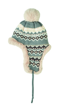 Logo trade promotional merchandise photo of: Knitted beanie with ear flap