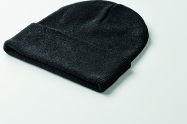 Logo trade promotional item photo of: Knitted beanie with cuff