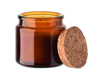 Logo trade corporate gift photo of: Plant based wax candle 70 gr